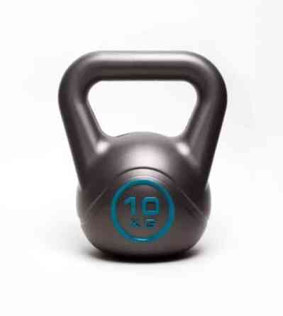 Лавка для жиму + Штанга + Гантелі 70 кг + Гиря 10 кг в Подарунок Гантелі, гирі, штанги та диски АВС пластик Київ