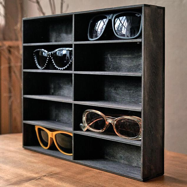 Органайзер для окулярів "Чарналі" венге Миколаїв - фото 1