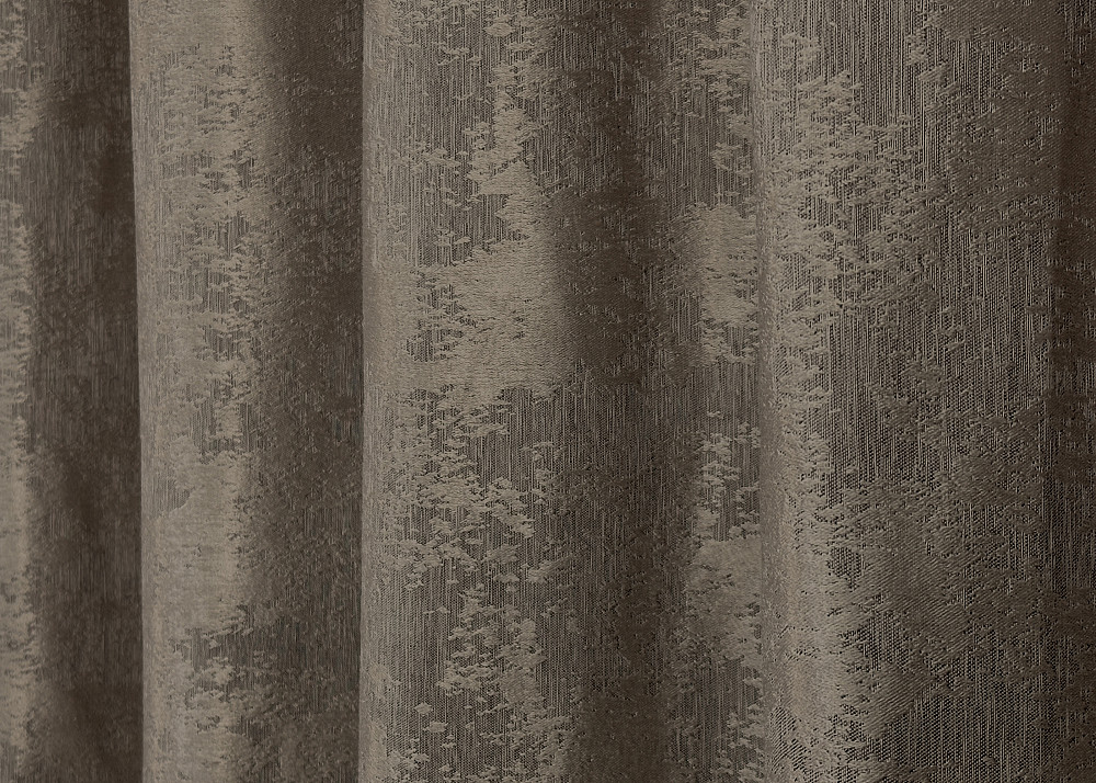 Комплект штор на люверсах VR-Textil Жаккард Sultan XO № 1486ш какао 150х250 см 2 шт (37-0251) Киев - изображение 8