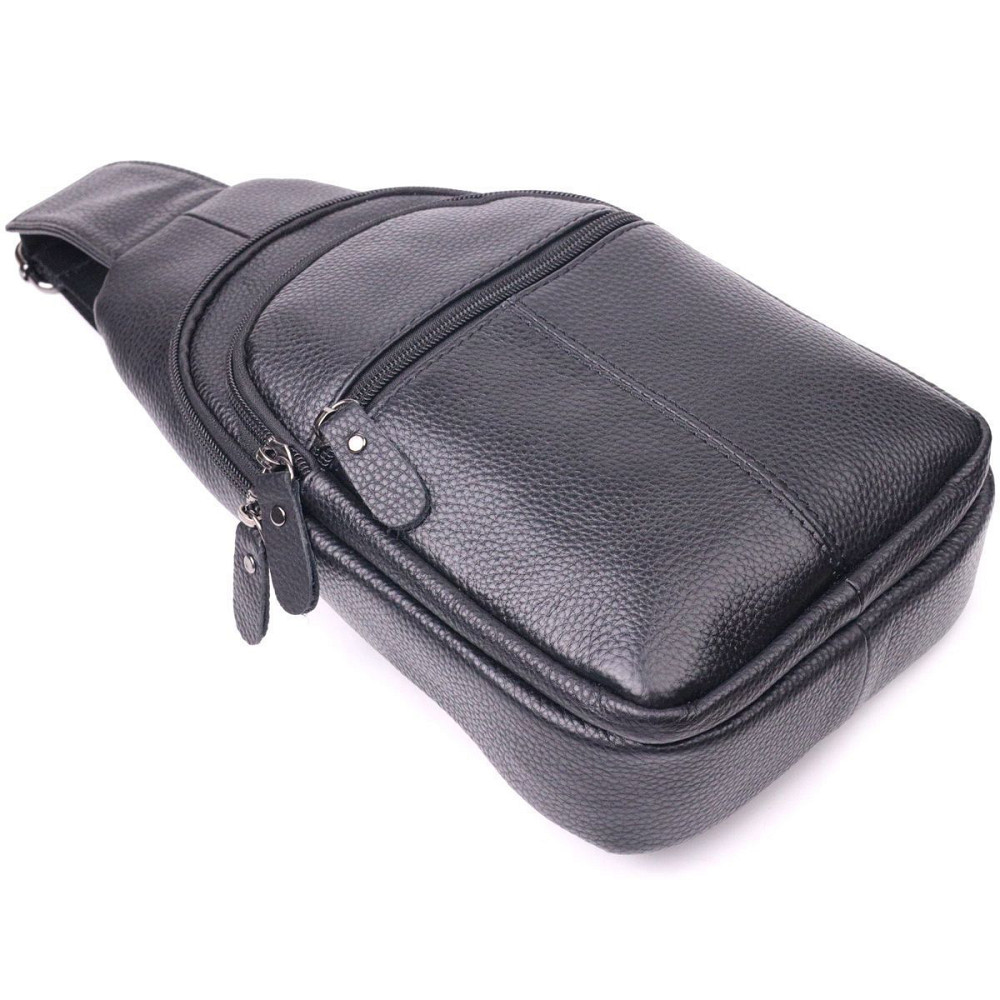 Сумка кросс-боди гладкая, Мужская плечевая сумка слинг, Мужские сумки через плечо YP-91 Львов - изображение 8