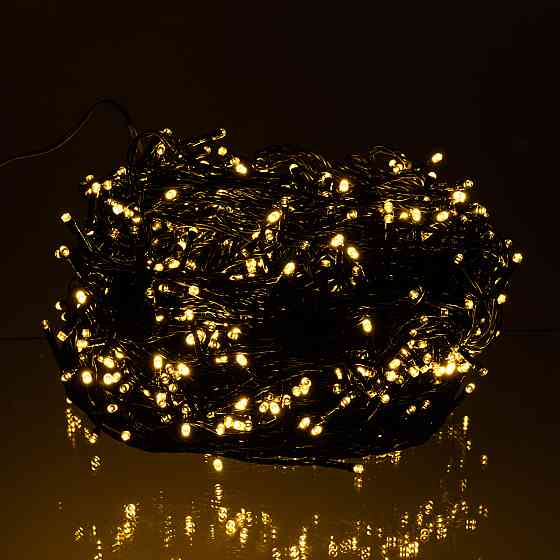 Garlando Гірлянда Різдвяна фея вулична 100 (м) 1000 LED чорний провід Жовтий CF1000L100MBY Коломия
