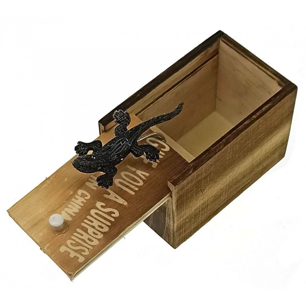 Іграшка прикол Саламандра в коробці Київ - фото 4