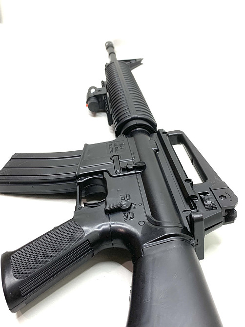 Автомат знімний оптичний приціл лазерне підсвічування 83cм Чорний (M42) Чернігів - фото 5