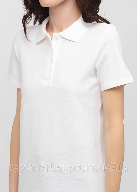 Поло базове Stedman Polo приталене жіноче біле (ST3100-WHI ) Київ - фото 3