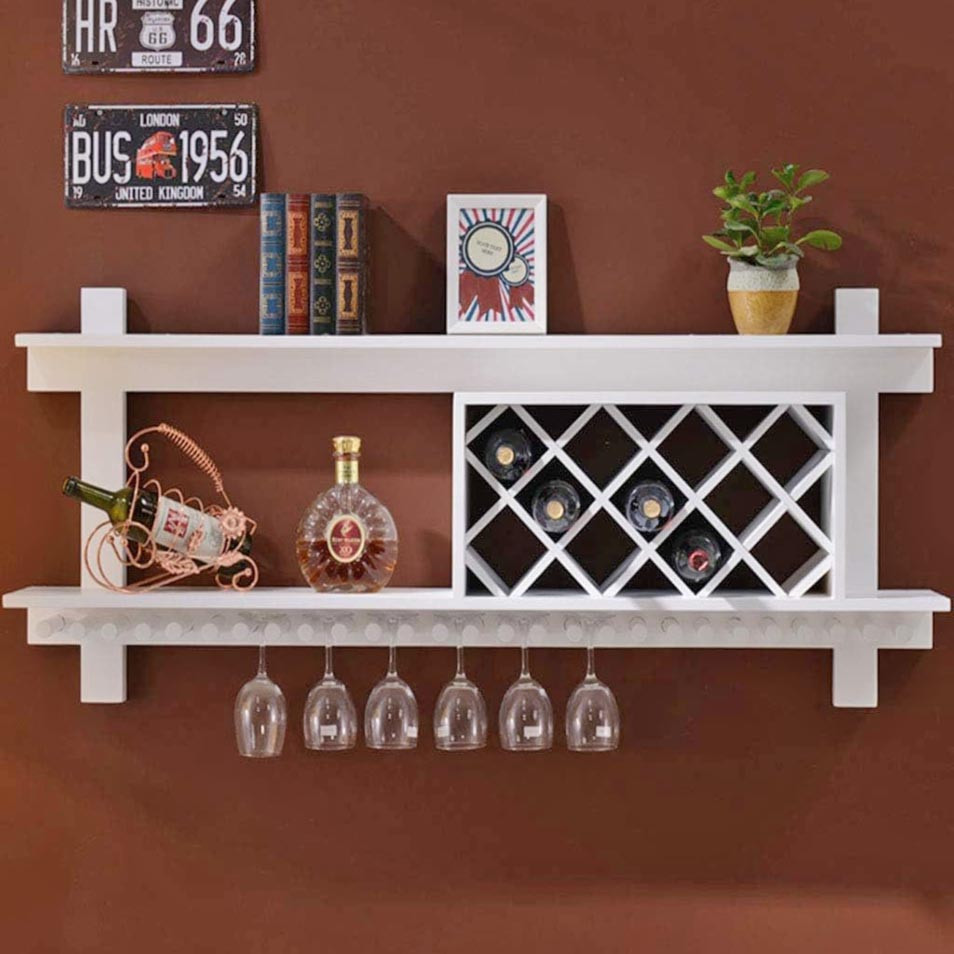 Настінна винна полиця "Хокуто 120" зефір Миколаїв - фото 2