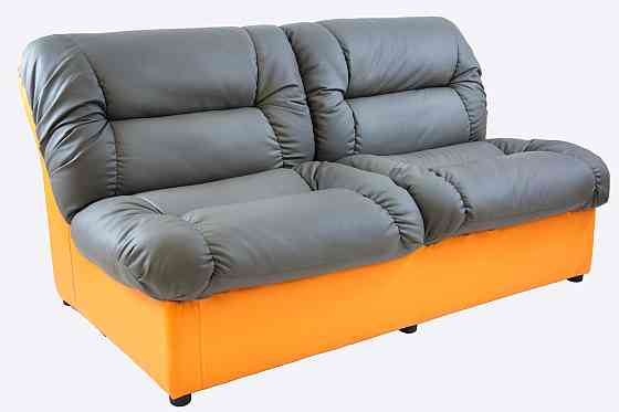 Диван Flay Vizit двойка 870х1650х850 Серо-желтый Киев