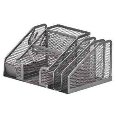 Підставка для дрібниць Buromax 210x150x100 мм, wire mesh, silver (BM.6241-24) Вінниця