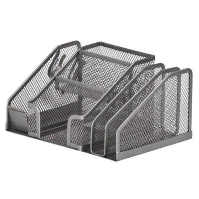 Підставка для дрібниць Buromax 210x150x100 мм, wire mesh, silver (BM.6241-24) Вінниця - фото 1