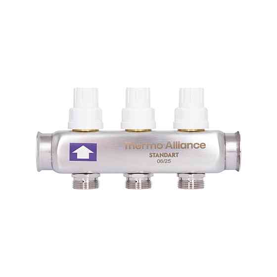 Колектор із витратами Thermo Alliance Standart 1" 3 виходи SD0043 Київ