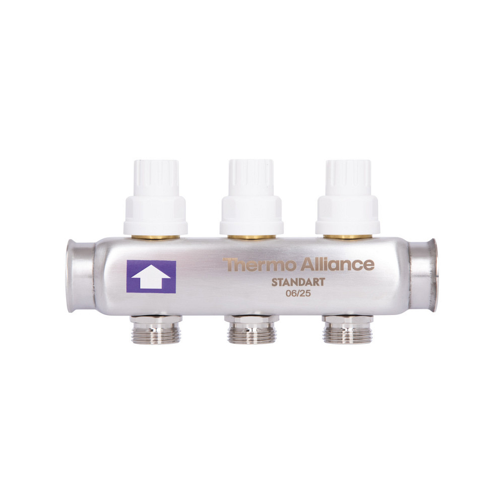 Колектор із витратами Thermo Alliance Standart 1" 3 виходи SD0043 Київ - фото 4