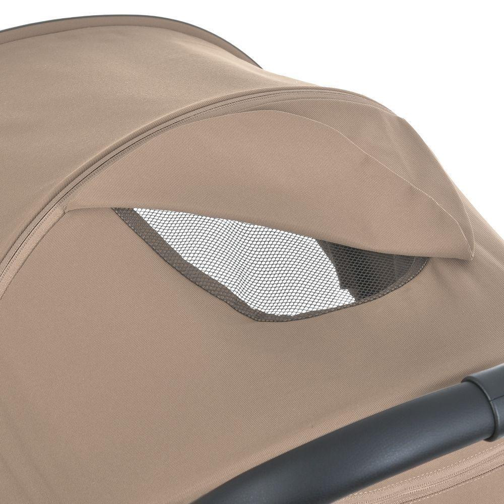 Коляска дитяча прогулянкова El Camino з москітною сіткою та чохлом на ніжки Бежева (ME 1113-2) Чернигов - изображение 10