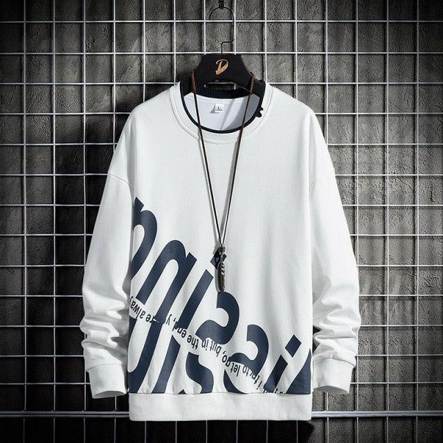 Свитшот белый мужской с принтом 2711524615 размер 42 Днепр - изображение 2