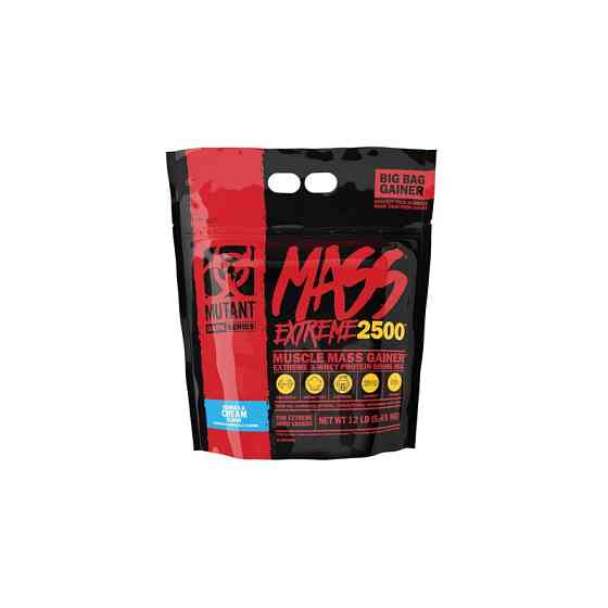 Гейнер Mutant Mass XXXtreme 5450g (Cookies cream) Луцк