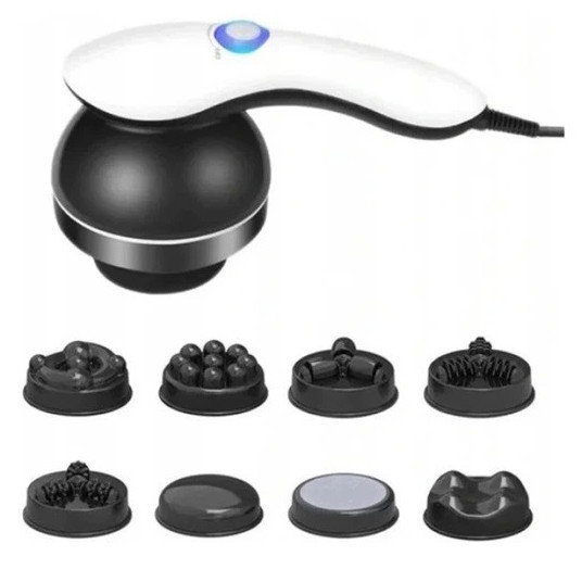 Вибрационный массажер для тела Maxtop Magic Massager 8 в 1 NQ-99 Львов - изображение 1