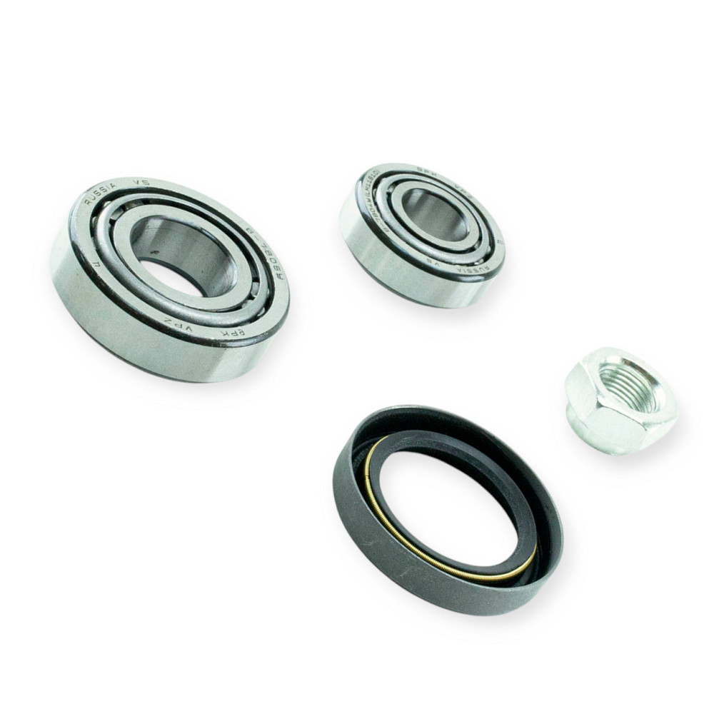 Підшипник передній 2101 Ремкомплект Лада (7804, 7805, сальн., гайка) лівий ступичний Мукачево - фото 1