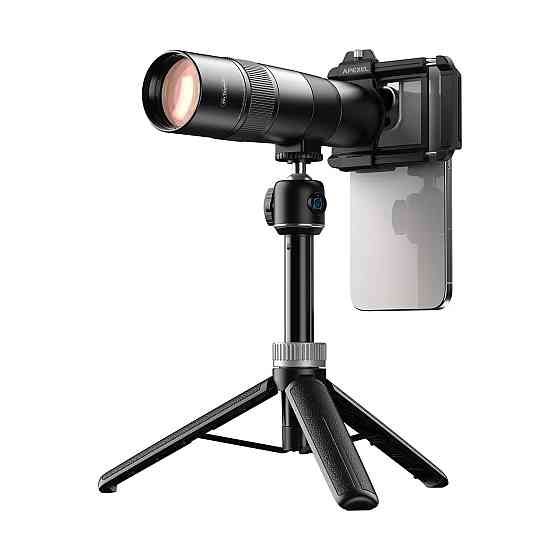 Телескоп для телефону 30X зі штативом TeleCular 3 Apexel APL-T30XJJ028 SBR Київ