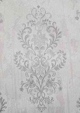 Шпалери вініл на флізеліні гарячого тиснення DU&KA King1.06х10 під штукатурку глянсові текстурні світло-беж Київ