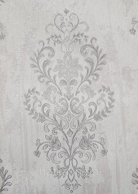 Шпалери вініл на флізеліні гарячого тиснення DU&KA King1.06х10 під штукатурку глянсові текстурні світло-беж Київ - фото 1