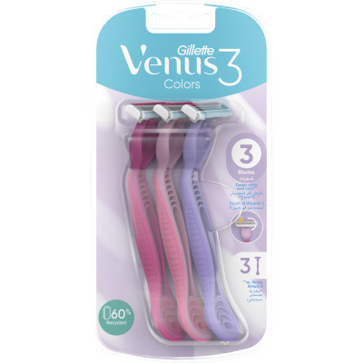 Бритва Gillette Venus 3 Colors 3 шт. (7702018018116) Вінниця - фото 2