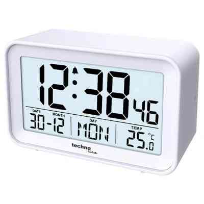 Настольные часы Technoline WT497 White (DAS302471) Винница