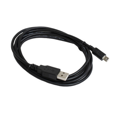 Дата кабель USB 2.0 AM to Mini 5P 1.8m black Patron (CAB-PN-USB-MINI-18) Вінниця - фото 1
