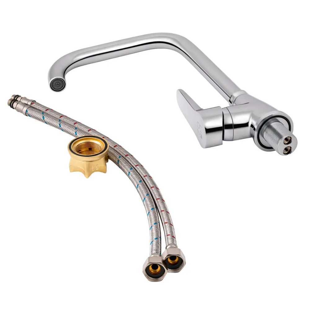 Змішувач для кухні Lidz Nicole 014F1 (k35) LDNIC014F1CRM22010 Chrome Київ - фото 11