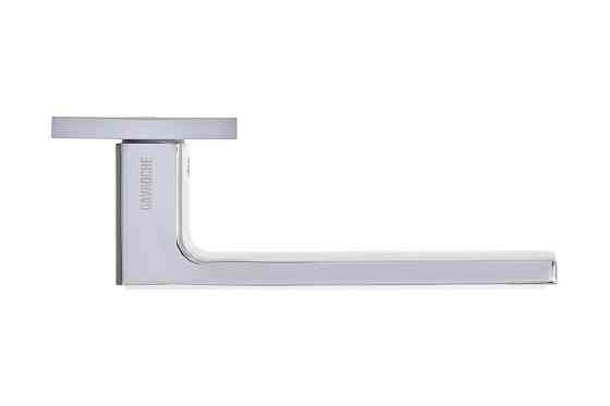 Ручки Gavroche Nikel CP/White хром з  білою вставкою Київ