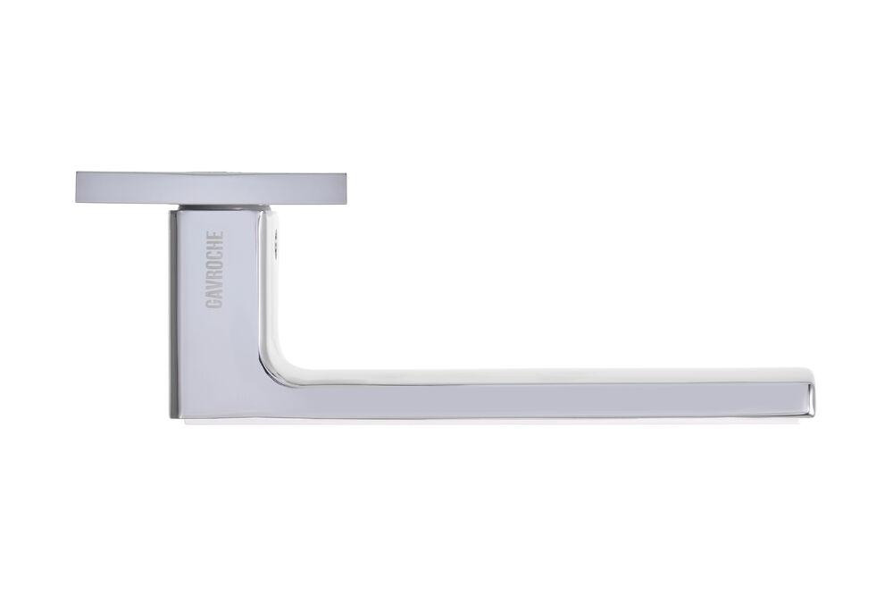 Ручки Gavroche Nikel CP/White хром з  білою вставкою Київ - фото 3