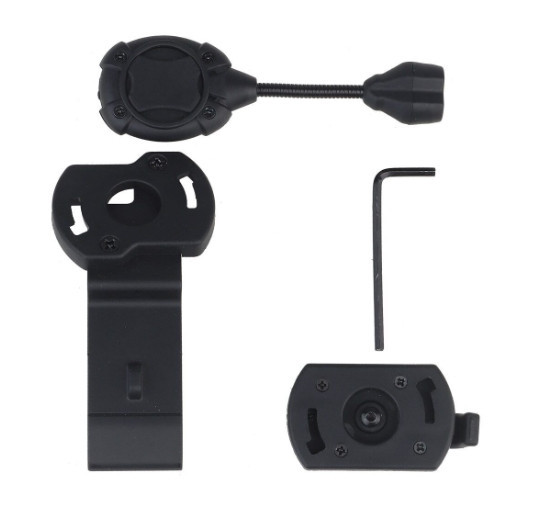 Тактичний ліхтар Wosport на шолом для MPLS Чорний Вінниця - фото 1