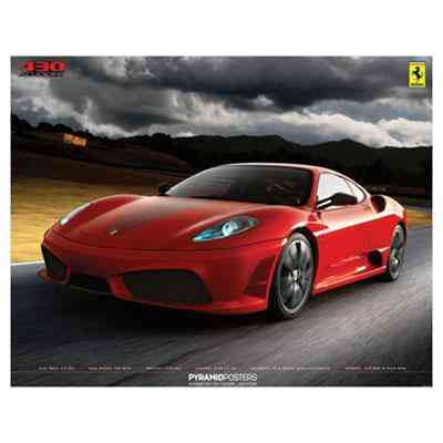 Мини-постер Ferrari 430 Scuderia 61 x 91,5 см Ровно
