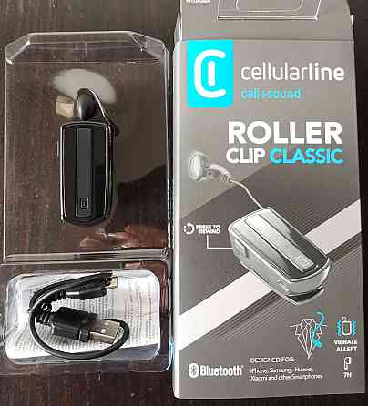 Bluetooth-гарнітура Cellularline Roller Clip Луцк