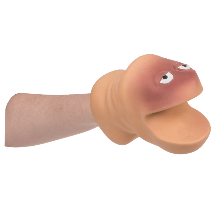Лялька на руку у вигляді пеніса Hand Puppet Penis Sex Aura Київ - фото 8