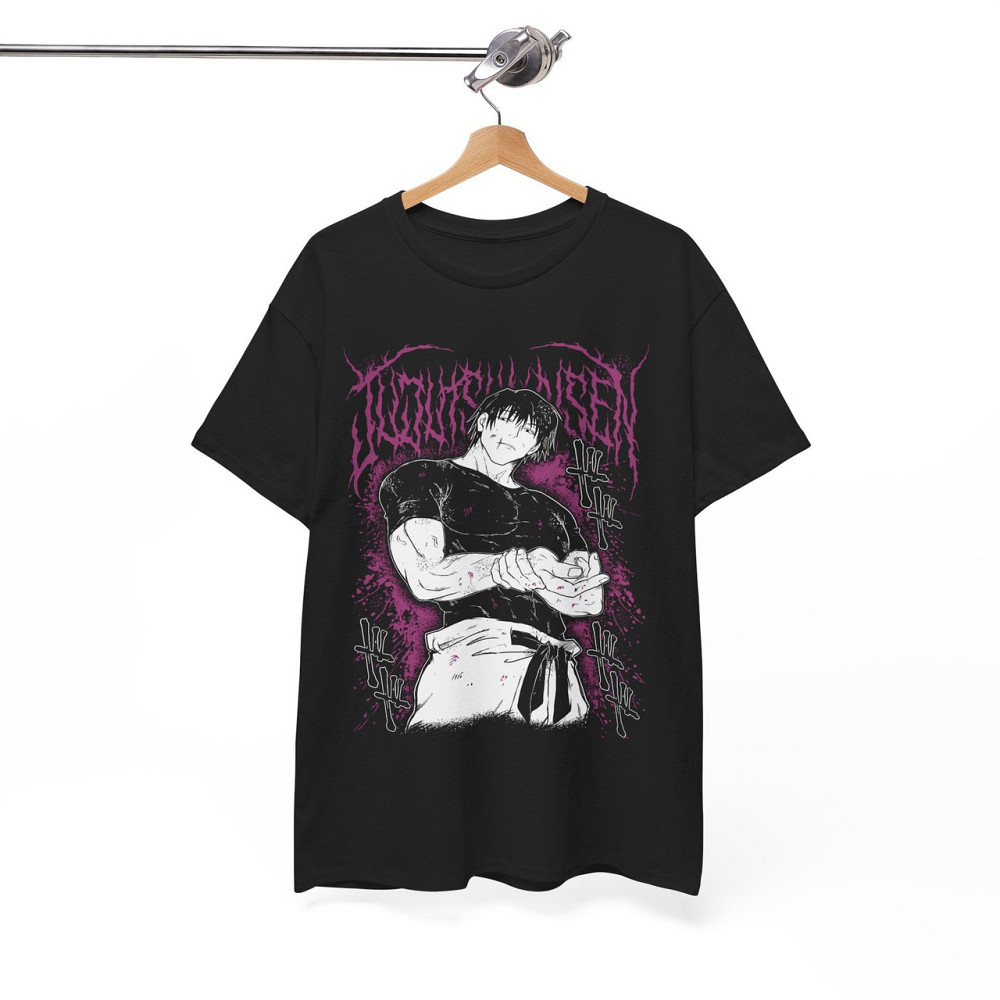 Футболка для мальчика аниме Магическая битва оверсайз (рост от 165 до 180 ) Черний AnimeJ0605m Днепр - изображение 7