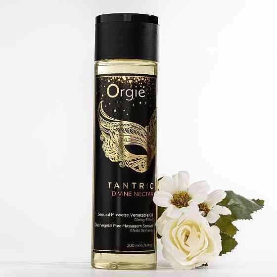 Масажна олія Orgie – Tantric Divine Nectar (200 мл), для тантричного масажу, зволоження Sex Aura Київ