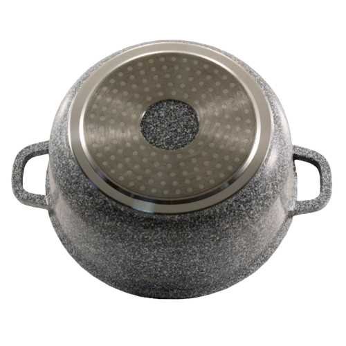 Каструля алюміній кругла 1,2л скляна кришка а/п Marble індукційне дно JB-A0316A-i Interos Житомир - изображение 4