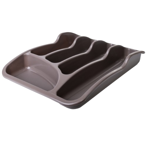 Лоток для столового приладдя пластик капучіно Алеана Житомир - фото 1