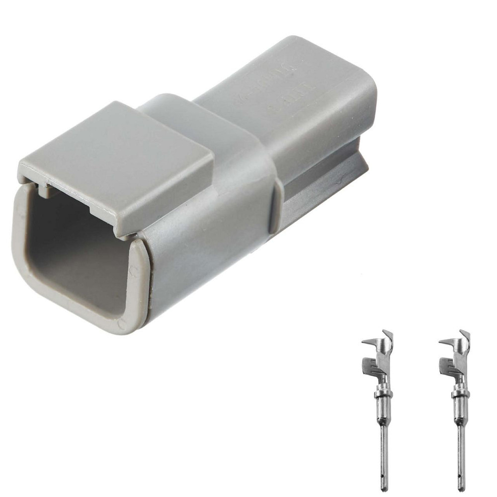 Разъем коннектор 2-кон., Спецтехника И Грузовые Авто, DTM04-2P, DEUTSCH Америка, Британия, CAT, JCB, MAN 40059 Киев - изображение 1