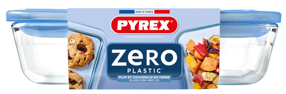 Форма с крышкой Pyrex Pure Glass, 19x14x5 см (0.8 л) (7092349) Киев - изображение 2