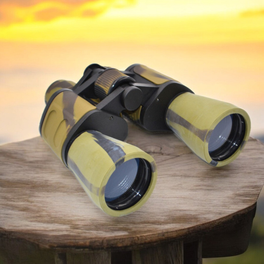 Бинокль BAIGISH W9 20x50 с чехлом и увеличением 20 крат для охоты, наблюдений, туризма и рыбалки, модель 7349 Одесса - изображение 1