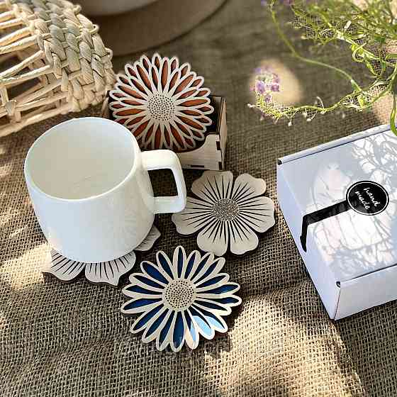 Подарочный набор подставок в органайзере 