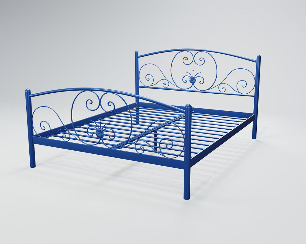 Двоспальне металеве ліжко Німфея від ТМ Теnero Харків - фото 6