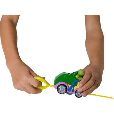 Игровой набор Funrise TMNT Черепашки-ниндзя классические Гонщик с лаунчером Донателло (71019) Винница - изображение 10