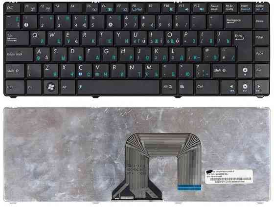 Клавиатура для ноутбука Asus (N20, N20A, N20H) Black, RU Вінниця