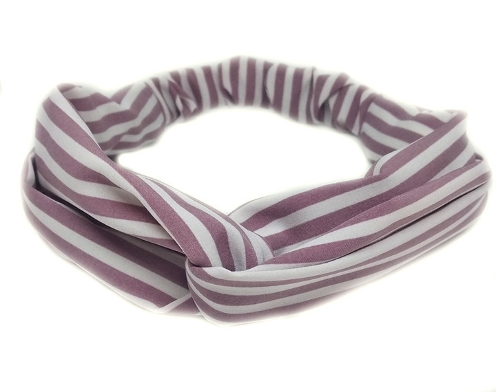 Пов'язка на голову жіноча смугаста Київ - фото 1