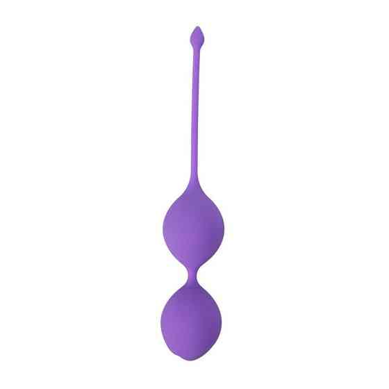 Вагинальные шарики со смещенным центром тяжести DreamToys See You In Bloom фиолетовые Sex Aura Киев