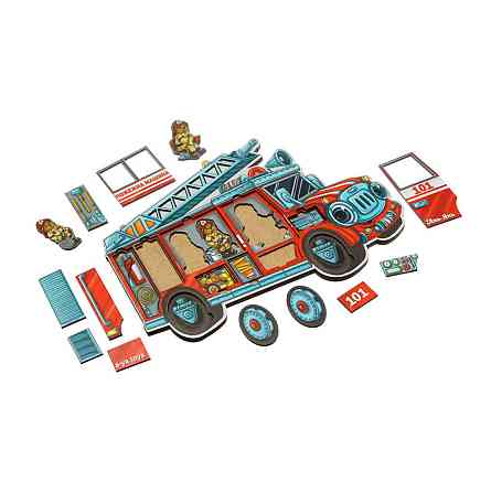 Деревянный пазл-сортер 