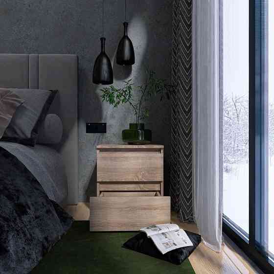 Тумба прикроватная Эверест ТЛ-1 Лайт 45х38х49 см Дуб сонома (DTM-4673) Львов