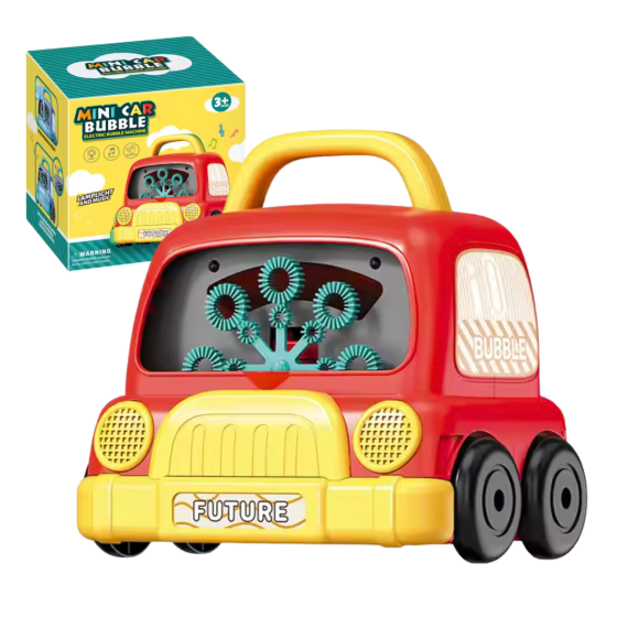 Генератор мыльных пузырей на батарейках, пузырьковая машина для детей с подсветкой, Красный Каменец-Подольский