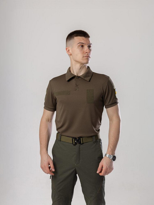 Футболка хакі кулмакс чоловіча Pobedov Recon Київ - фото 2