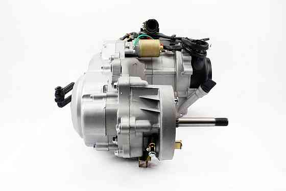 Двигун скутерний в зборі 4Т-80куб (довгий варіатор, довгий вал) + карбюратор, комутатор, котушка запалювання, повітряний фільтр Київ